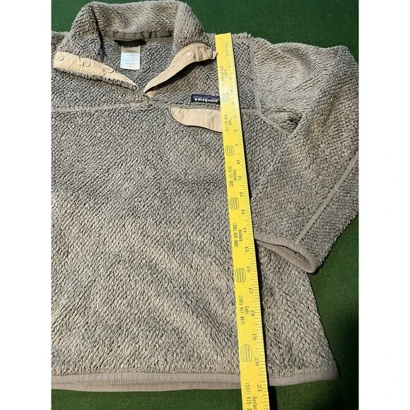 Patagonia Synchilla Snap-T Fleece Womens Small Gray Pullover Jacket - Picture 3 of 5
